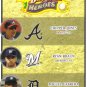 2008 Upper Deck Heroes  #189 Chipper Jones / Ryan Braun / Miguel Cabrera