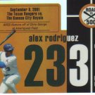 2007 Topps Road to 500  #233 Alex Rodriguez   Yankees