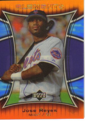 2007 Upper Deck Elements  #111 Jose Reyes   Mets