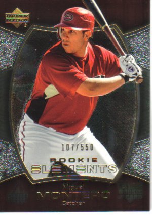 2007 Upper Deck Elements  #169 Miguel Montero  RC  Diamondbacks  /550
