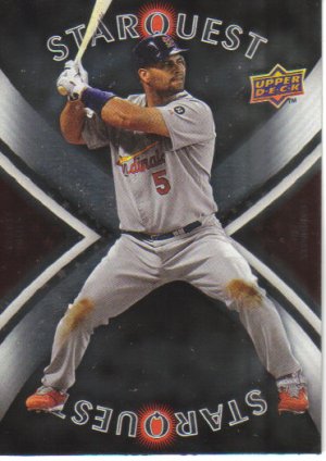 2008 Upper Deck Starquest Common  #32 Albert Pujols   Cardinals