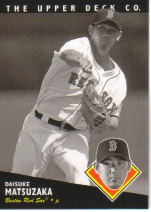 2008 Upper Deck Timeline  #168 Daisuke Matsuzaka   Red Sox