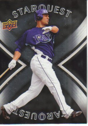 2008 Upper Deck Starquest Common  #37 Carlos Pena   Rays