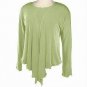 CITIKNITS Lettuce Edge Bolero Jacket & Tank MEDIUM M Black