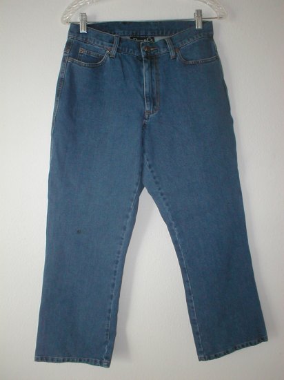 DENIM & CO 10 Petite Bootcut A Fit Jeans 10P MEDIUM M QVC