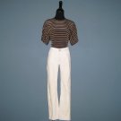 NWT Ralph Lauren Blue Label Ivory Distressed Suede Jeans Pants - 29 NWT Ralph Lauren Blue Label Ivory Distressed Suede Jeans Pants - 29