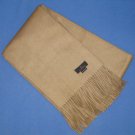 NIP Alashan 100% Cashmere Plain Weave Throw 50" x 70" - Camel NIP Alashan 100% Cashmere Plain Weave Throw 50" x 70" - Camel