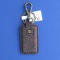 NWT Restoration Hardware RH Distressed Oiled Leather Split O-Ring Key Chain Fob