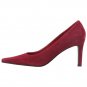NIB Lauren Ralph Lauren Acadia Red Kid Suede Katarina Pumps - 10B
