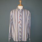 NWT English Laundry Blue Stripe L/S Cotton Blend Dress Shirt - XL NWT English Laundry Blue Stripe L/S Cotton Blend Dress Shirt - XL