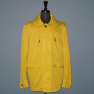 NWT Burberry Brit Brady Yellow Heavyweight Cotton Canvas Car Coat Jacket - XL