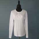 NWT Ralph Lauren White 100% Cotton RLL Embroidered L/S Top - XL NWT Ralph Lauren White 100% Cotton RLL Embroidered L/S Top - XL