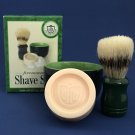 NIB Van Der Hagen 3pc Ceramic Premium Boar Brush Shave Set NIB Van Der Hagen 3pc Ceramic Premium Boar Brush Shave Set