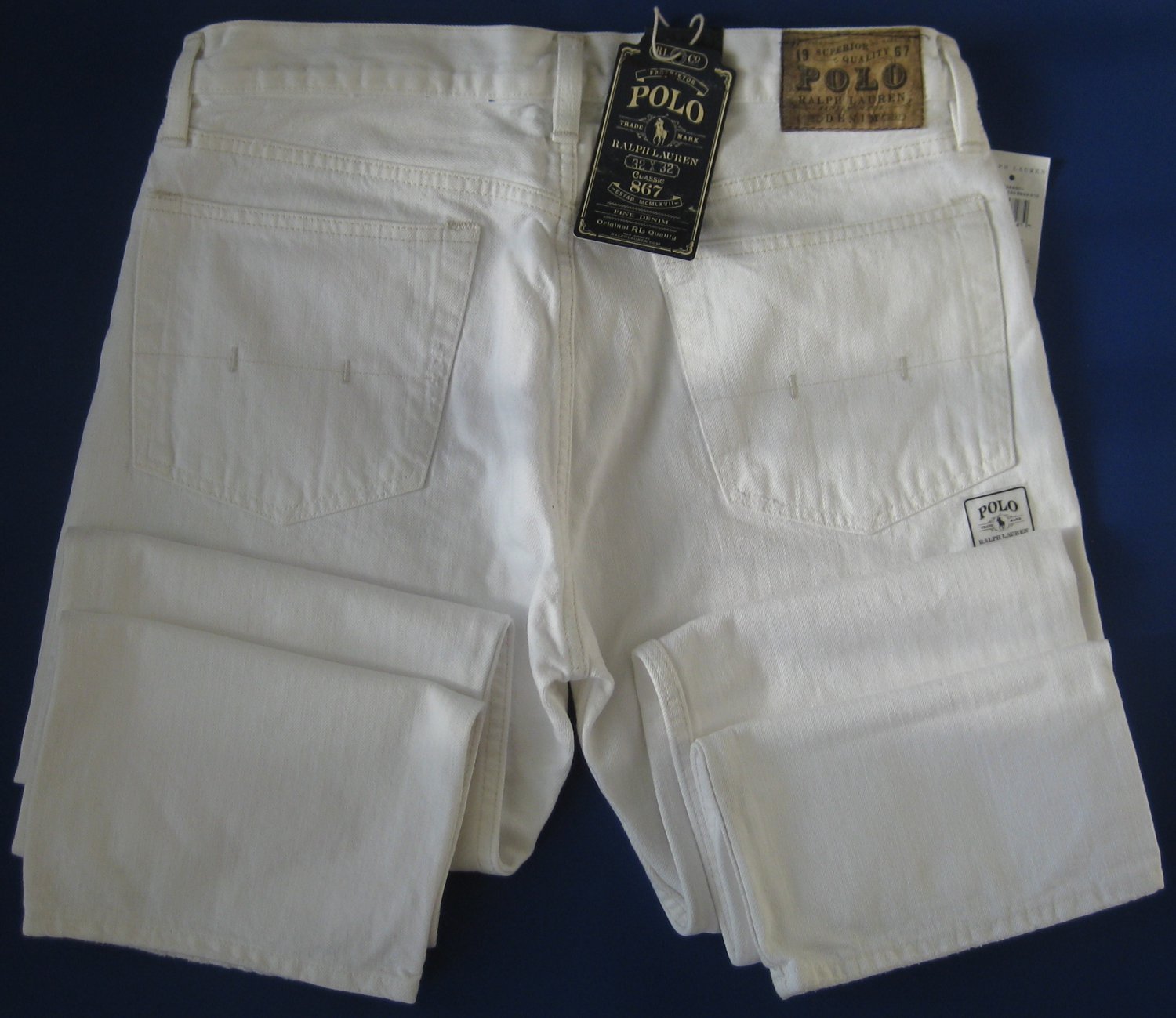 NWT Polo Ralph Lauren White 100