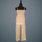 NWT Carole Little Intimates Tan 100% Cotton Pajama Set - S