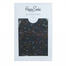 NIB Happy Socks Gray w/Confetti Print Cotton Stretch Boxer Brief - XL NIB Happy Socks Gray w/Confetti Print Cotton Stretch Boxer Brief - XL