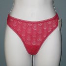 NWT Calvin Klein Evoke Semi Sheer Mesh Thong #F3708 - S