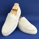 NEW Calvin Klein Collection Men's Cream 'Urban' Slip-on Suede Shoes - EU45.5 - FINAL SALE