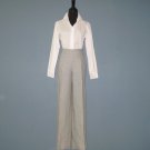 NWT Ralph Lauren Sport Pale Blue 100% Linen Flat Front Wide Leg Dress Pants - 8 NWT Ralph Lauren Sport Pale Blue 100% Linen Flat Front Wide Leg Dress Pants - 8