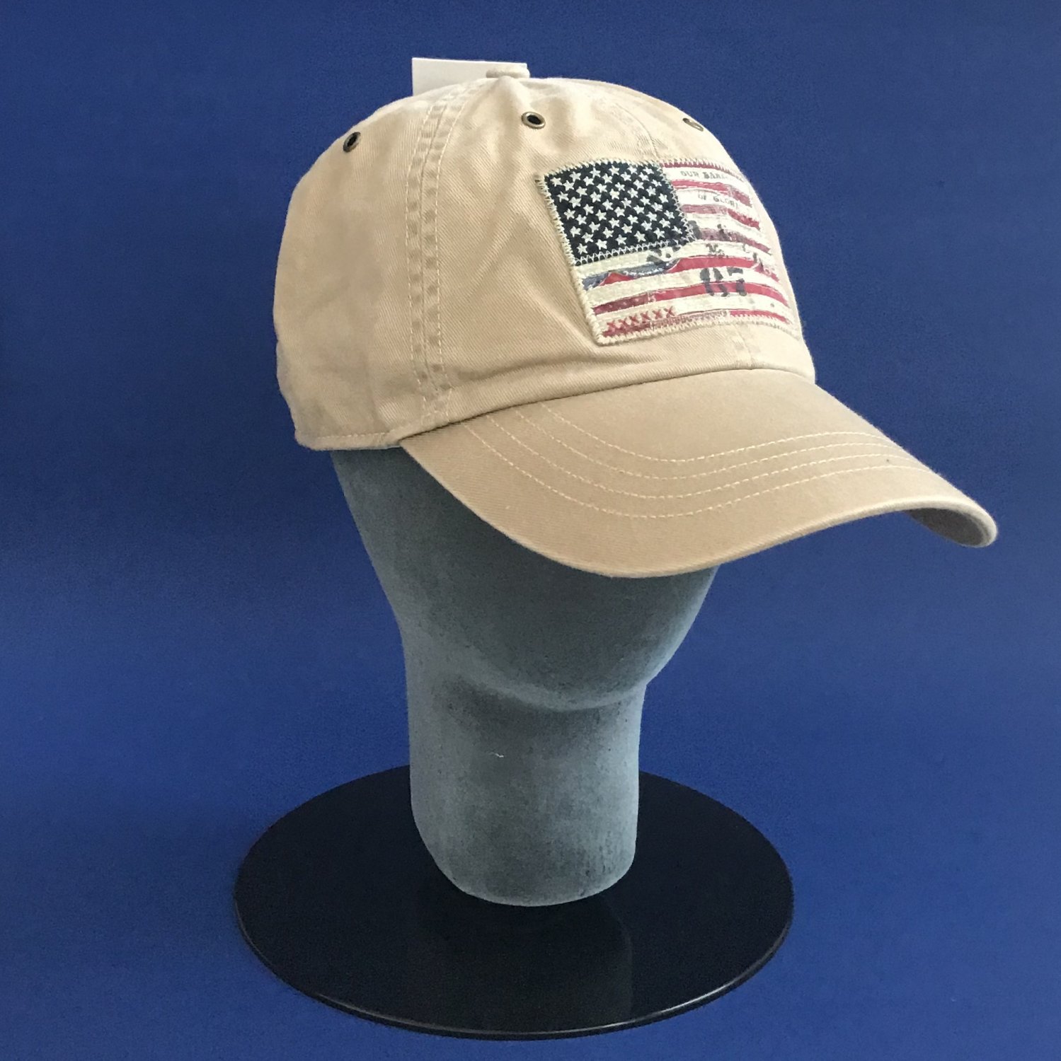 beige ralph cap
