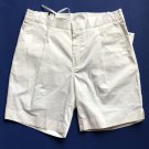 NWT J Lindberg Men's Off White Cropper Fluid Short Cotton Stretch - EU48