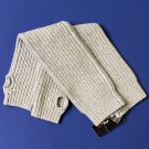 NWT Ralph Lauren RLX Gray 100% Cashmere Fingerless Arm Warmers - One Size Unisex