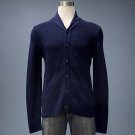 NWT Elie Tahari Men's Blue Carter Cotton Long Sleeve Cardigan Sweater - L NWT Elie Tahari Men's Blue Carter Cotton Long Sleeve Cardigan Sweater - L
