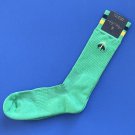 NWT Brooks Brothers Green Cotton Blend Casual Socks