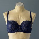 NWT Wacoal Melodie Classic Blue Depths Underwire Bra #WE102001 - 32DD