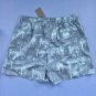 NWT Jared Lang Men's Blue Safari Animals Swim Trunks - L