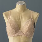 NWT Wacoal Nude/Beige Take the Plunge Underwire Bra #851273 - 34D