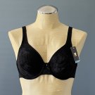 NWT Wacoal Black Clear & Classic Underwire Bra #855244 - 32G NWT Wacoal Black Clear & Classic Underwire Bra #855244 - 32G