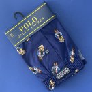 NWT Polo Ralph Lauren Woven Cotton Blue Cowboy Bear Print Classic Fit Button Front Boxer - L NWT Polo Ralph Lauren Woven Cotton Blue Cowboy Bear Print Classic Fit Button Front Boxer - L