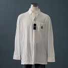 NWT Polo Ralph Lauren Cotton White Classic Fit Crest Mesh L/S Polo Shirt - XXL NWT Polo Ralph Lauren Cotton White Classic Fit Crest Mesh L/S Polo Shirt - XXL
