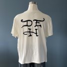 NWT Ed Hardy Cotton Blend Off White Joker Tattoo S/S Crew Neck T-shirt - XXL