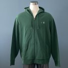 NWT Polo Ralph Lauren Green Double-Knit Full Zip Hoodie - XXL