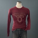NWT Rolling Stone Collection Burgundy 100% Cotton L/S Thermal T-shirt - S NWT Rolling Stone Collection Burgundy 100% Cotton L/S Thermal T-shirt - S