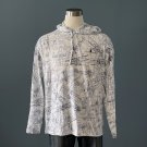 NWT Polo Ralph Lauren White w/Blue Aviation-Print Jersey L/S Hoodie T-Shirt - L NWT Polo Ralph Lauren White w/Blue Aviation-Print Jersey L/S Hoodie T-Shirt - L