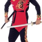 Ninja of the Black Dragon Child Costume Size: Small