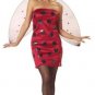 Size: Large #01392  Sexy Lady Bug Adult Costume