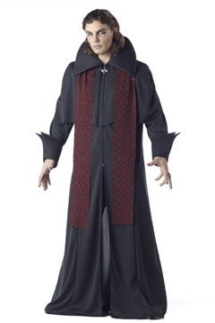 Size: Large #00745 Gothic Vampire Priest Sinister Minister Adult Costume