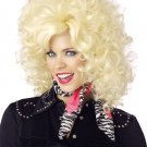 #70287  Country Western Diva Dolly Parton Adult Costume Wig