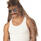 #70563 Mississippi MudFlap Sideburn Adult Costume Wig
