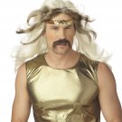 #70541 Rock Gold Adult Costume Wig & Mustache #70541 Rock Gold Adult Costume Wig & Mustache