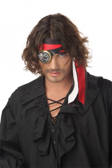 Pirate Eye Patch Leather Miscellaneous Disguises Unisex Dozen