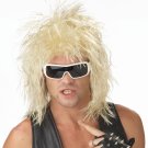 #70263 Heavy Metal Rockin' Dude Rock Star Adult Costume Wig