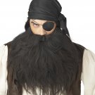 Pirate Buccaneer Costume Beard and Moustache #70490