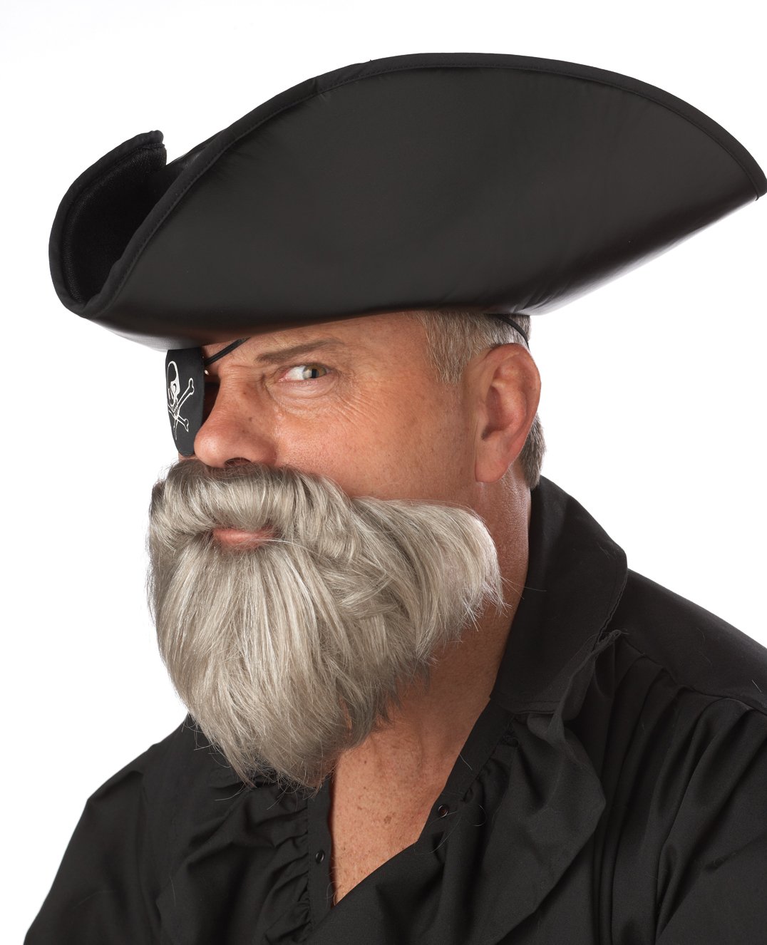 70097 The Captain Pirate Adult Costume Beard And Moustache Accessory