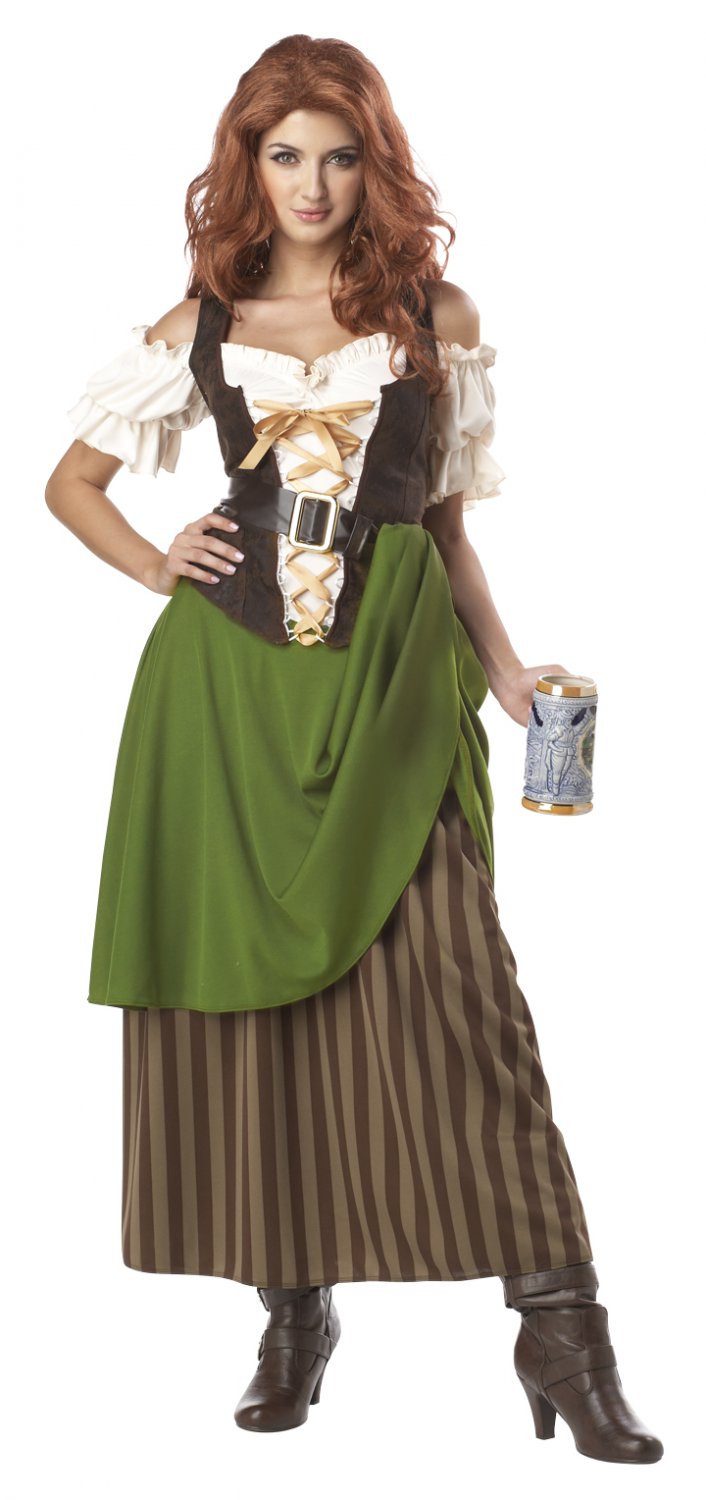 Tavern Maiden Renaissance Adult Plus Size Costume 2x Large 01704