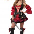 01196 Sexy Spanish Pirate Buccaneer Adult Costume Size: Large